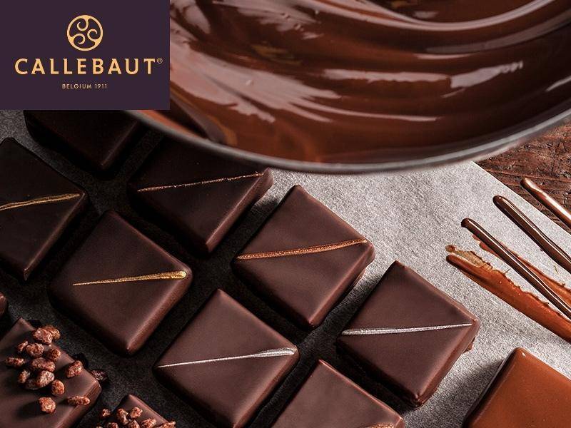 Callebaut Logo with Pralines