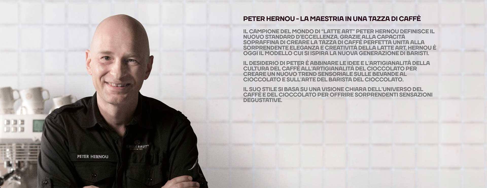 PETER HERNOU - LA MAESTRIA IN UNA TAZZA DI CAFFÈ