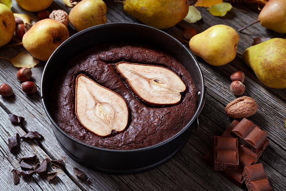 Pear Chocolate Cake