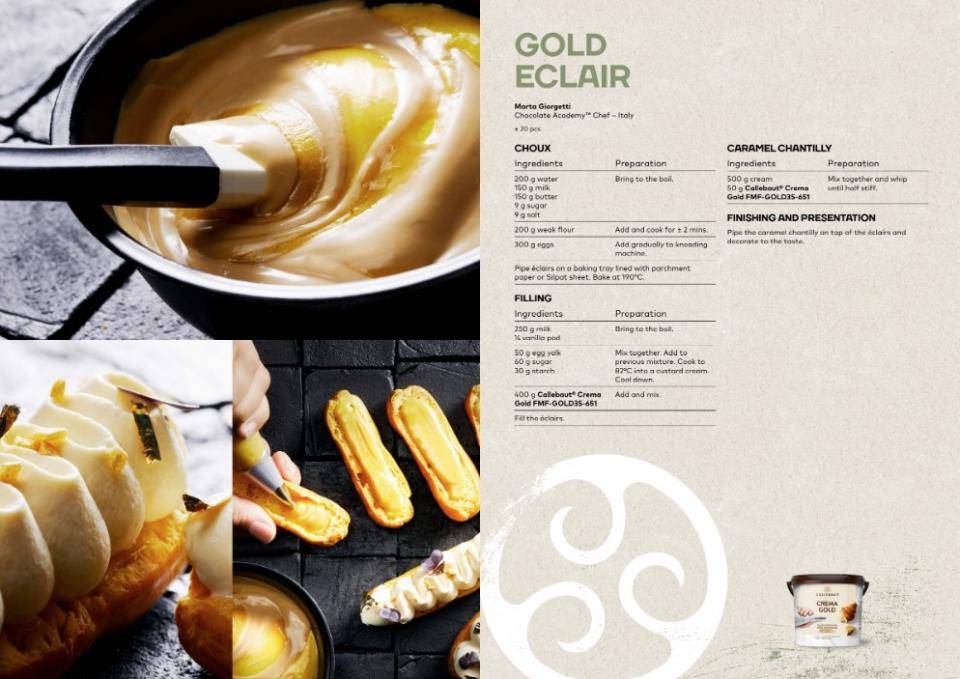 Gold Eclair 