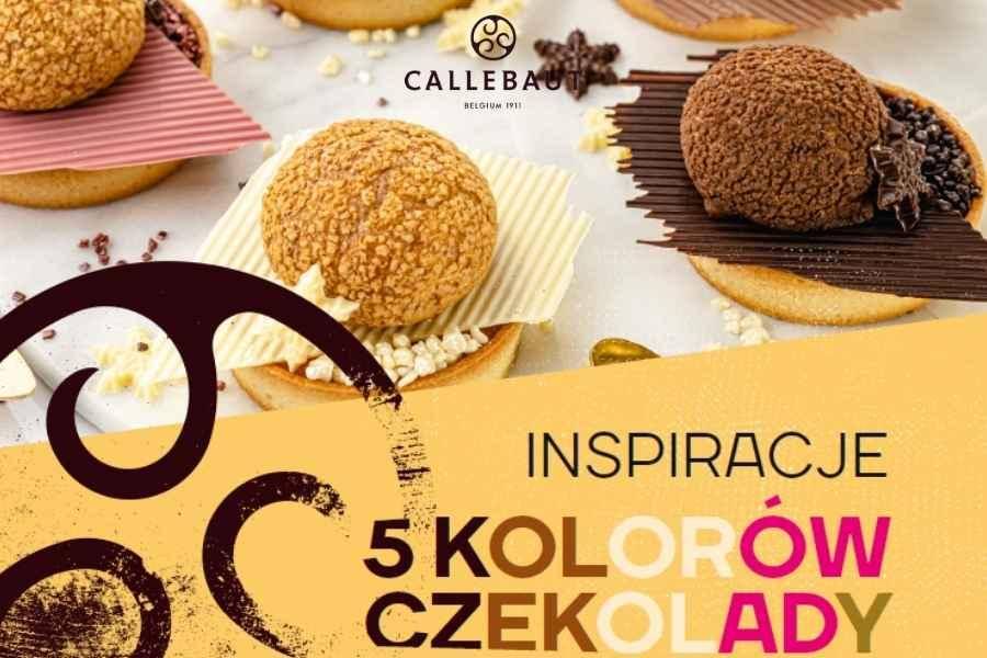 5 kolorów czekolady Callebaut