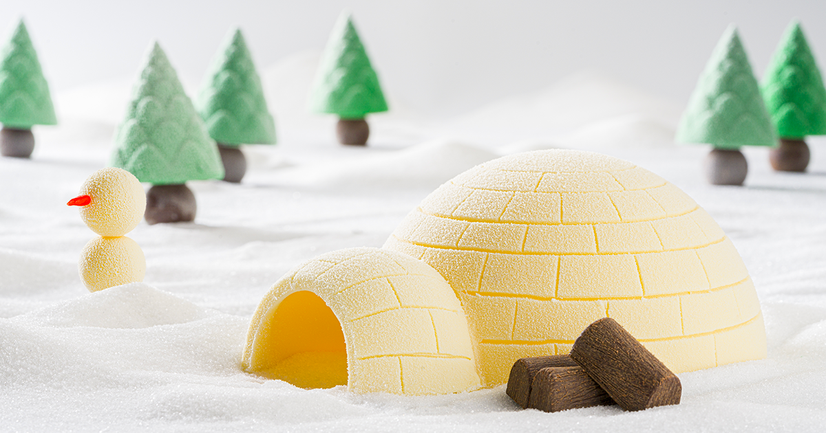 white chocolate landscape christmas recipe