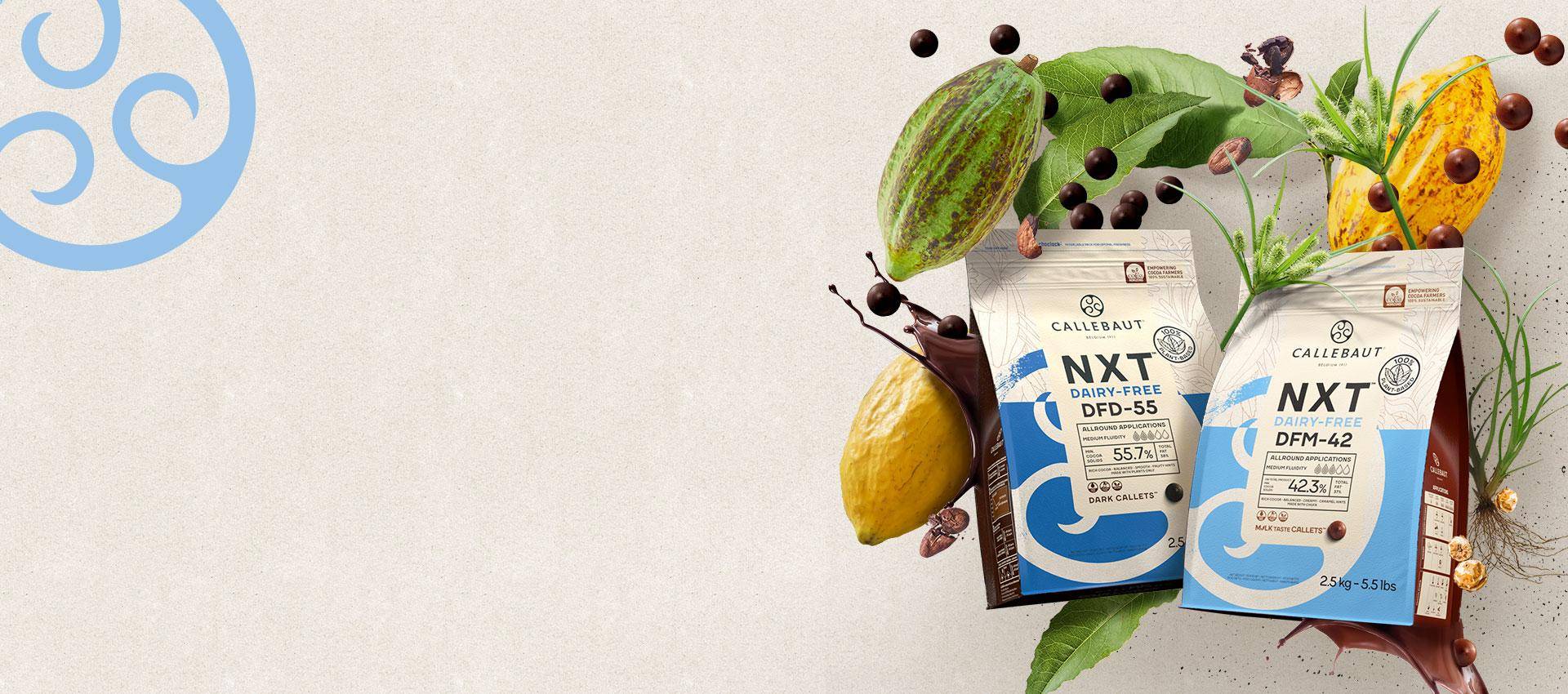 NXT | Callebaut presents a dairy-free, plant-based & vegan dark chocolate
