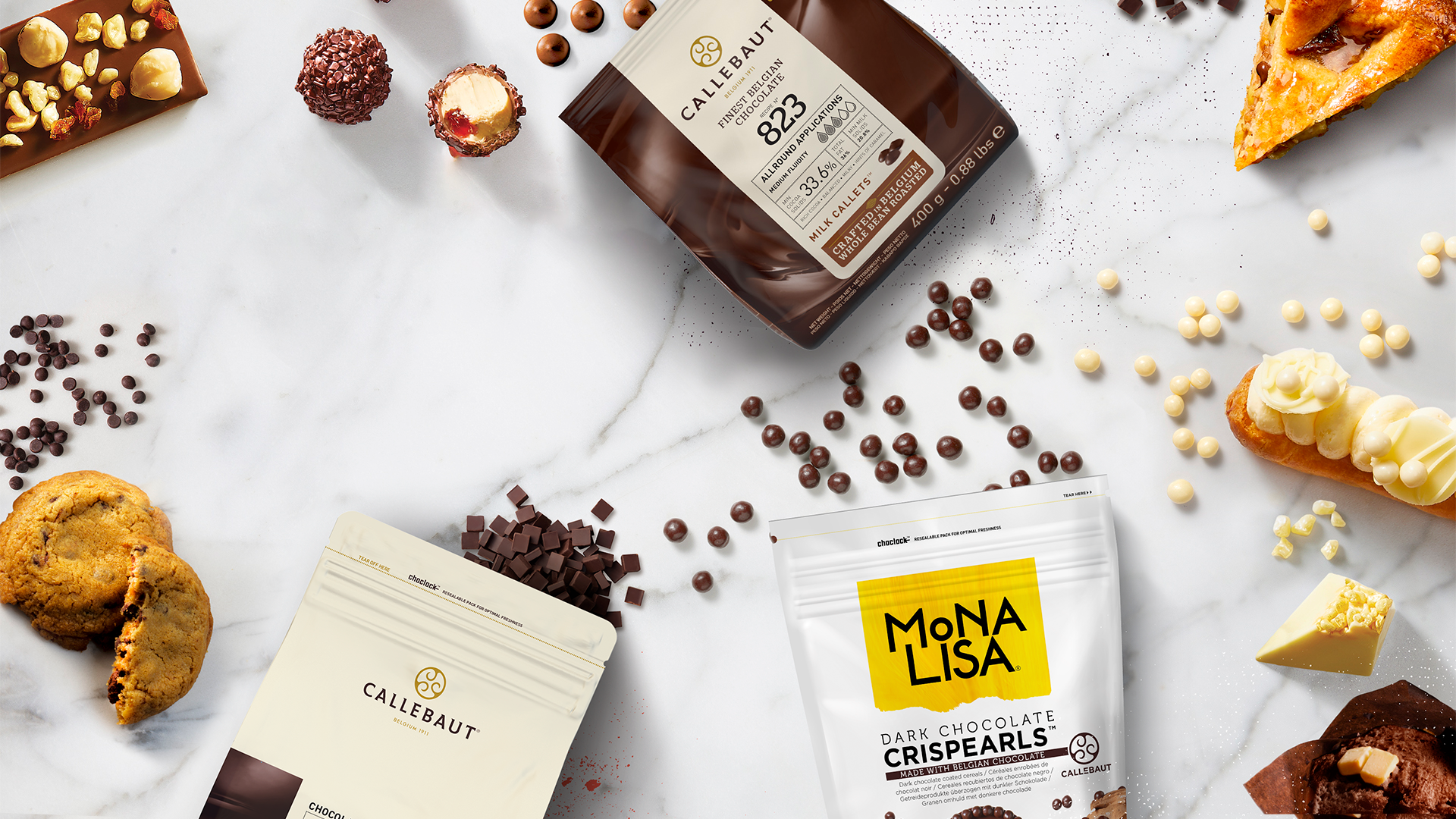 Callebaut's professional chocolate in smaller packs for everyday baking 