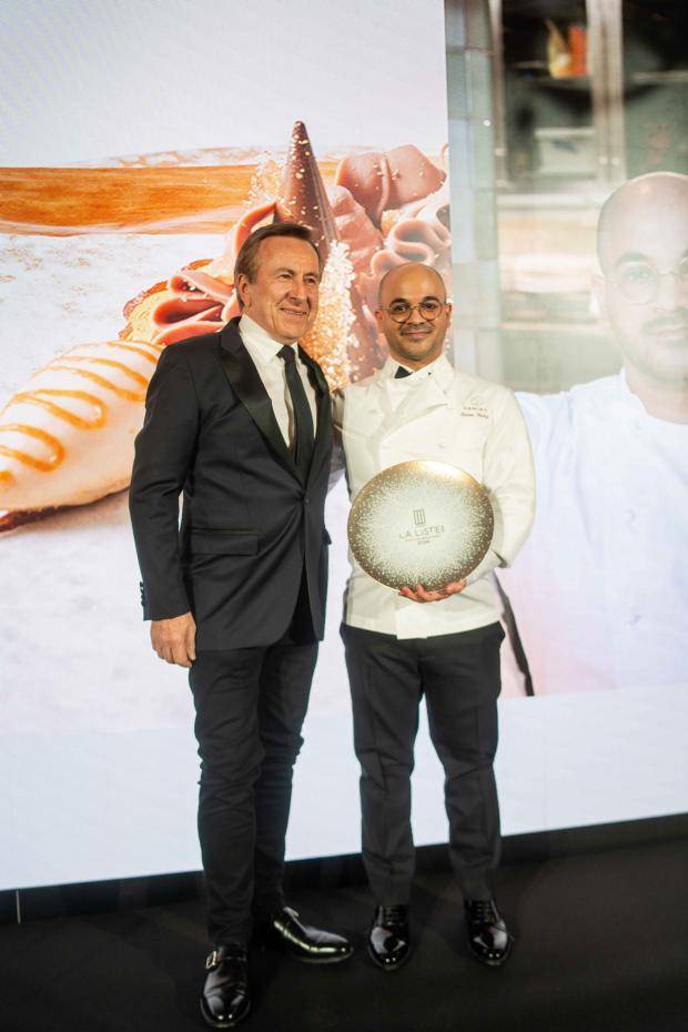 Shaun Velez, Pastry Chef at Restaurant Daniel with Daniel Boulud, Founder of a collection of internationally renowned restaurants