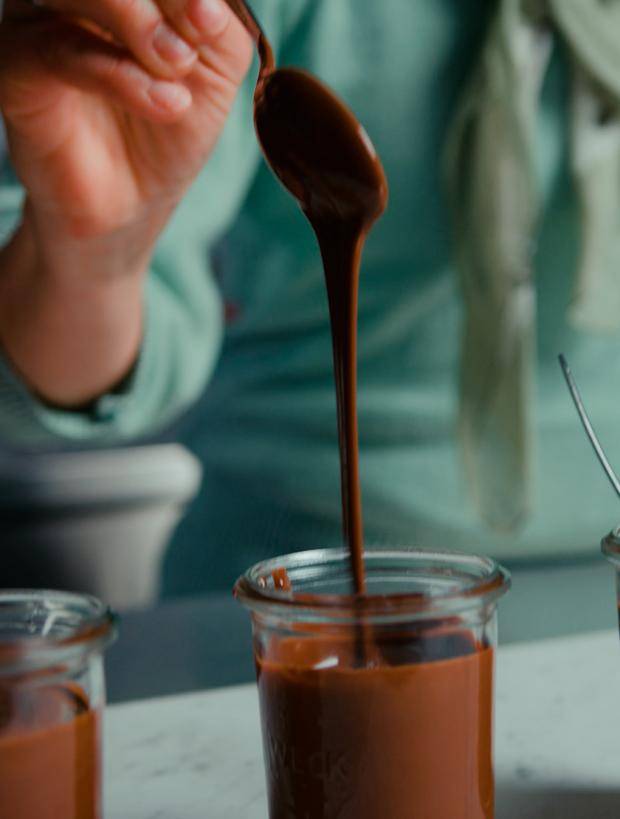 callebaut chocolate fluidity testing 