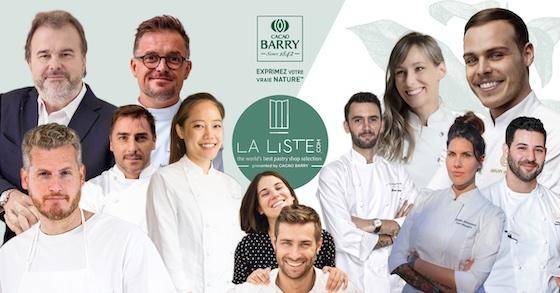 A collage of La Liste Chefs