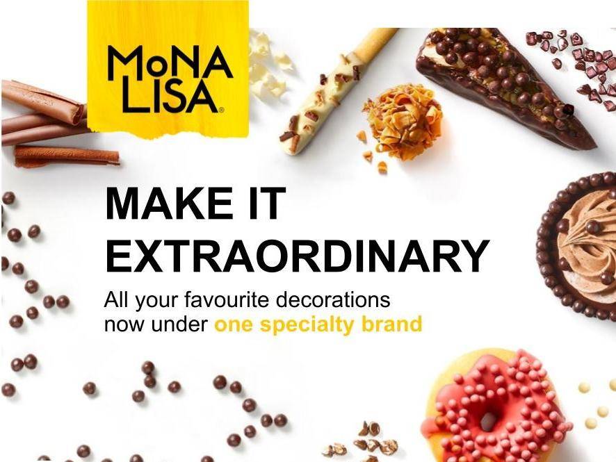 Mona Lisa Chocolate Decorations for professional Chefs
