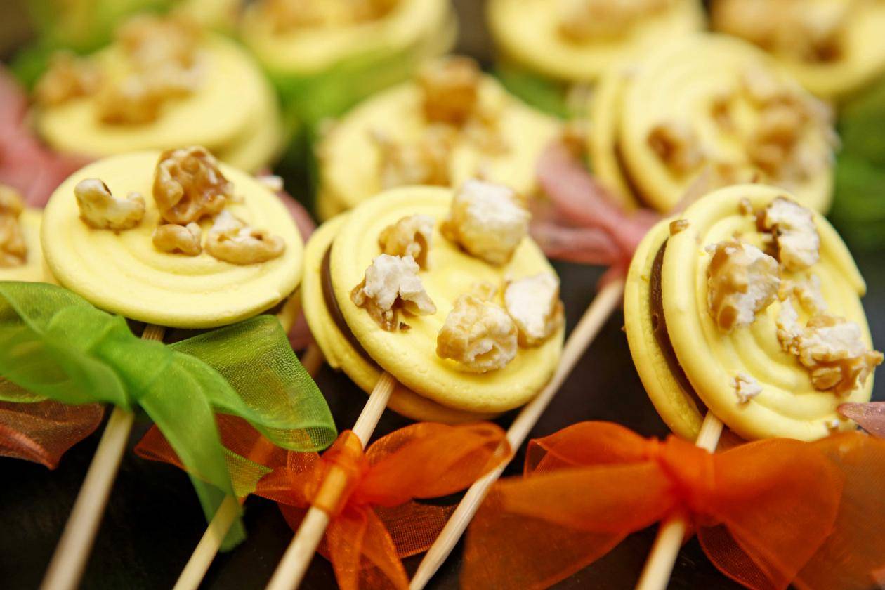 A-maize-ing lollipops by Cherish. Photo: Cacao Barry