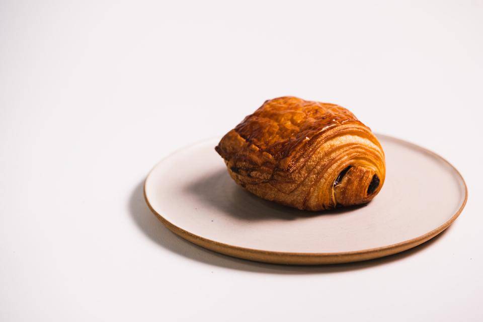 Chocolate croissant by Julien Roy