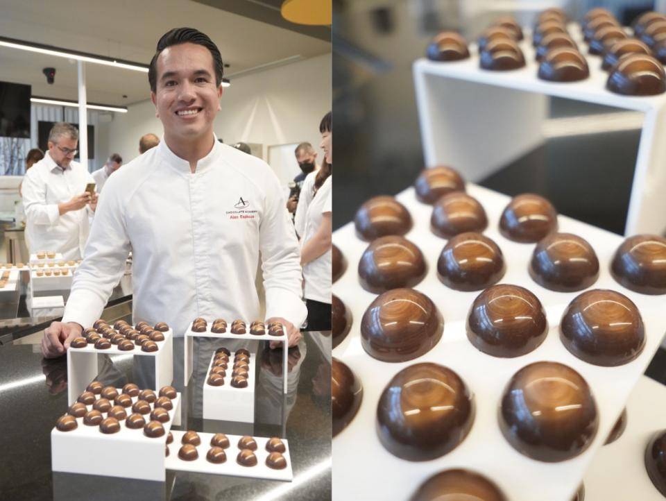 Chef Alan Espinoza, Head of the Chocolate Academy™ Center in Mexico, and Lead Chef South LATAM