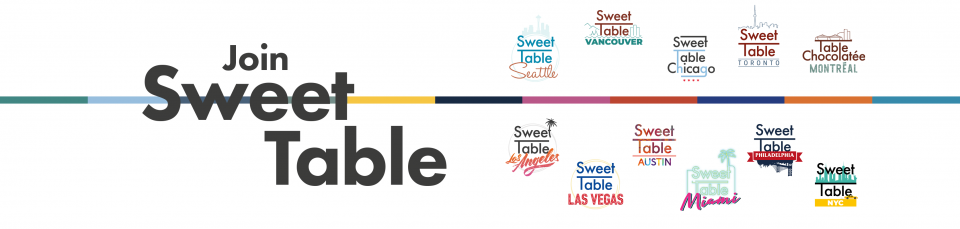sweet table cities, all logos