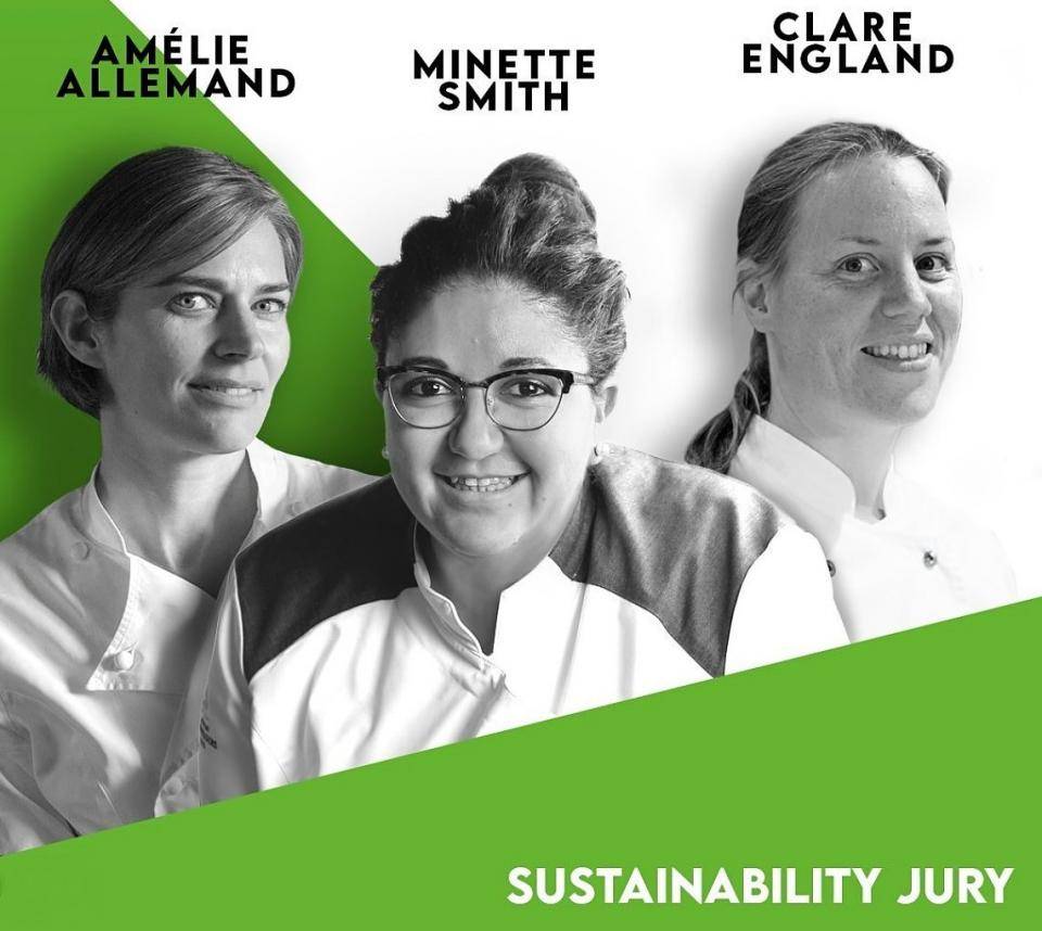 World Chocolate Masters Sustainability Jury members Amélie Allemand, Minette Smith, and Clare England
