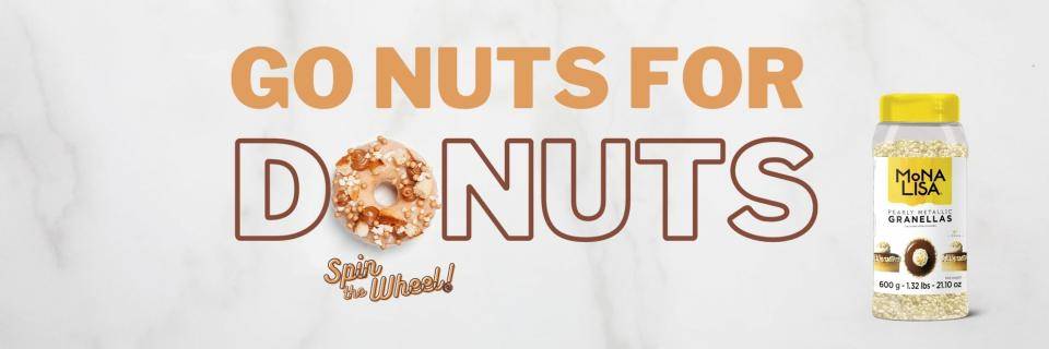 go nuts for donuts - spin the wheel