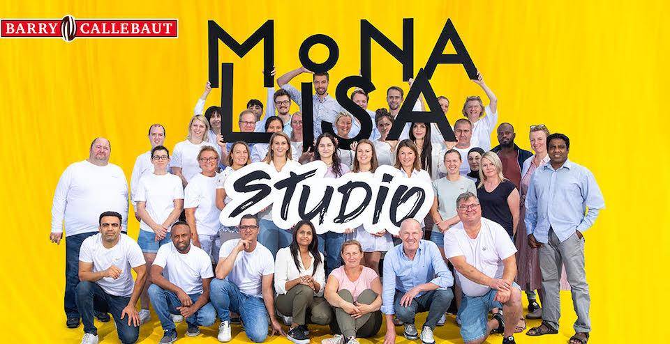 A group photo of the team behind Mona Lisa Studio