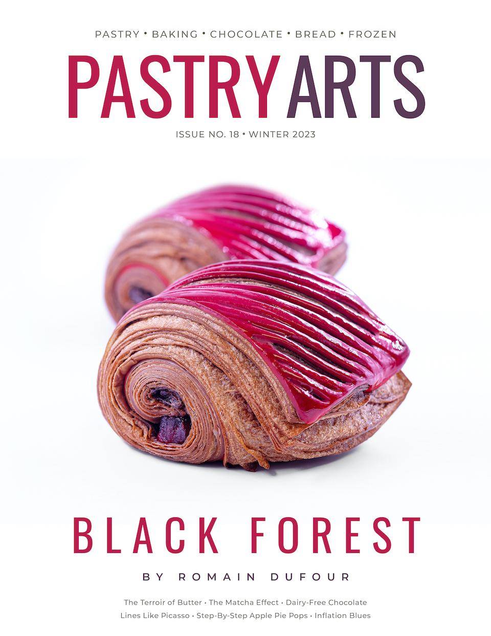 Pastry Arts Magazine Winter 2023 Cover