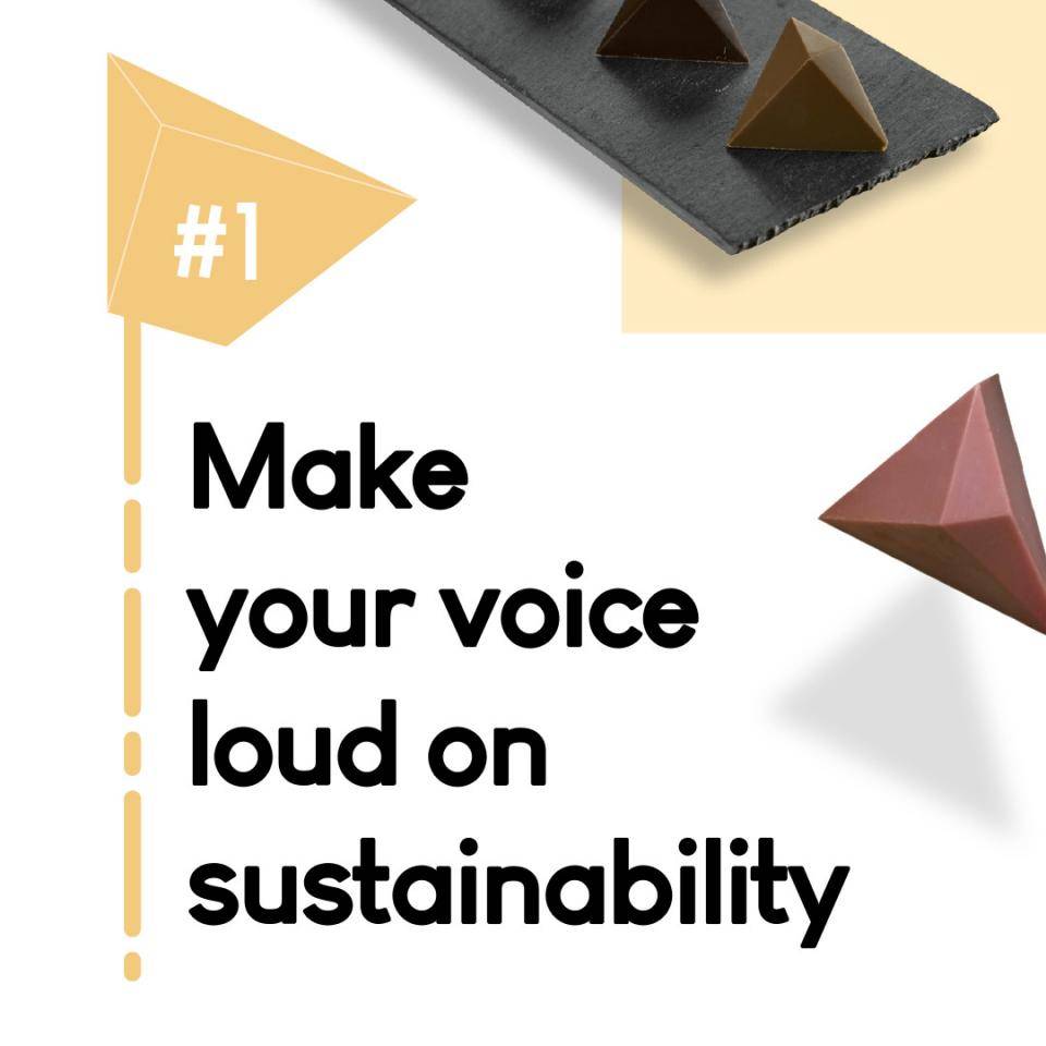 Make your choice loud on sustainability