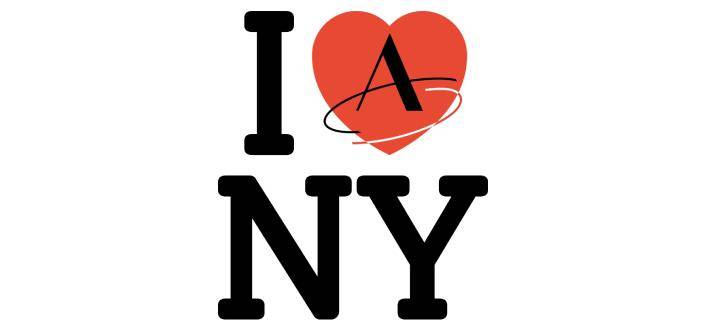 I Love New York with Heart and Academy Logo