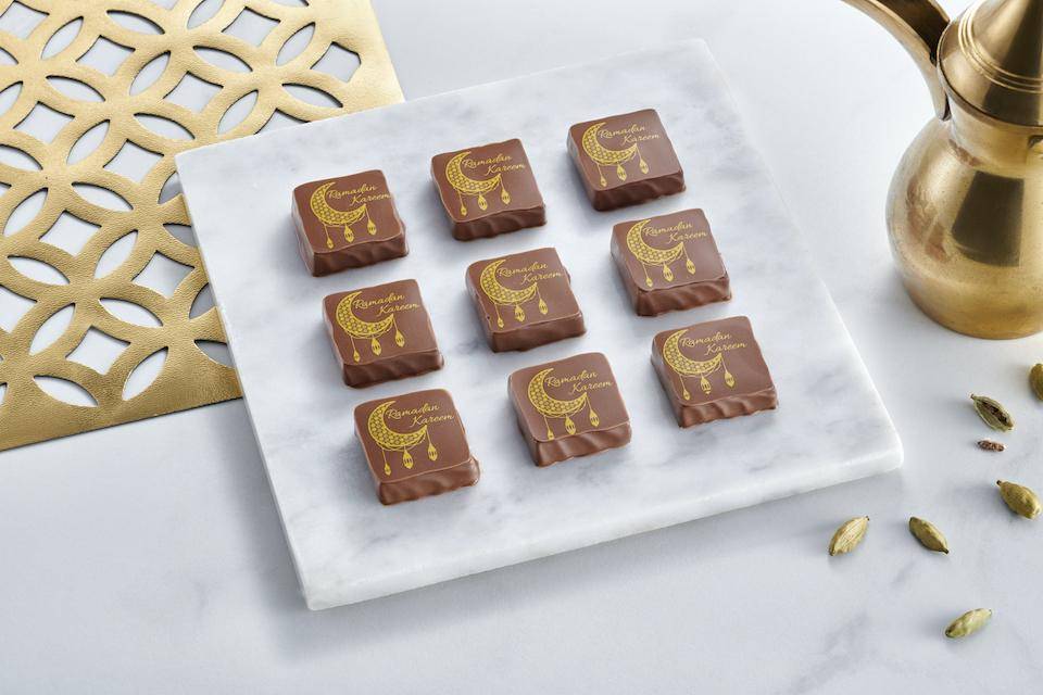 Arabic Coffee Bonbons from Chocolate Academy Dubai