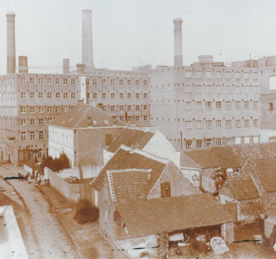 Old times Wieze Barry Callebaut factory 
