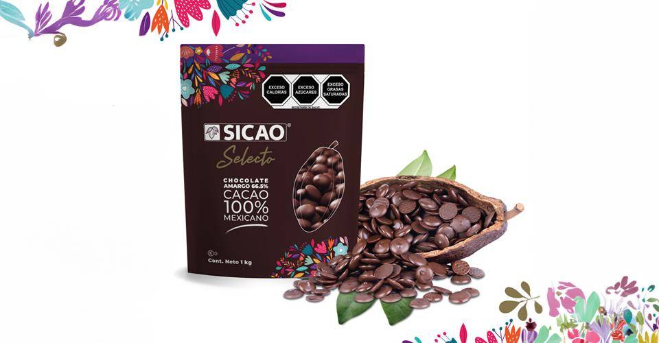 Chocolate amargo 66.5% cacao, con un sabor intenso a cacao con notas tostadas, ácidas y ligeramente frutales.