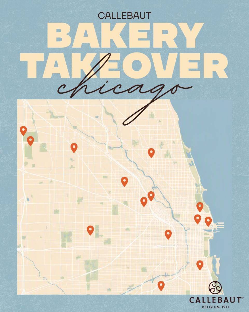 Chicago bakery map