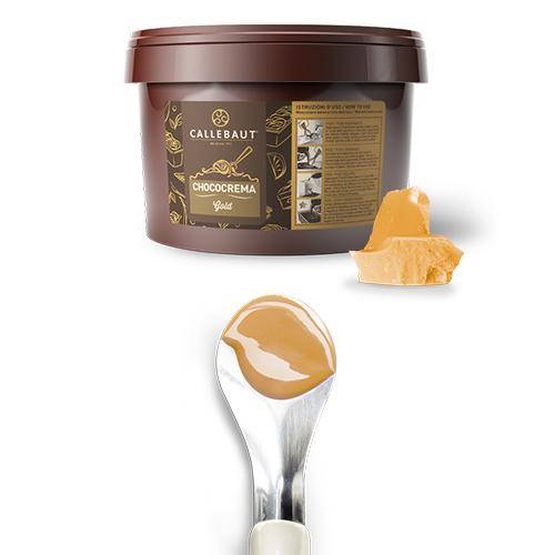 Callebaut Schokolade ChocoCrema Eiscreme Gold