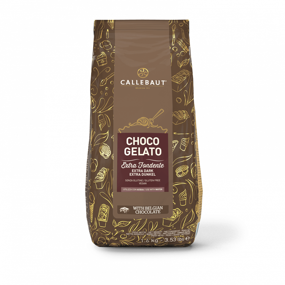 Callebaut Schokolade ChocoGelato Eiscreme Ready-To-Use Extra Fondente