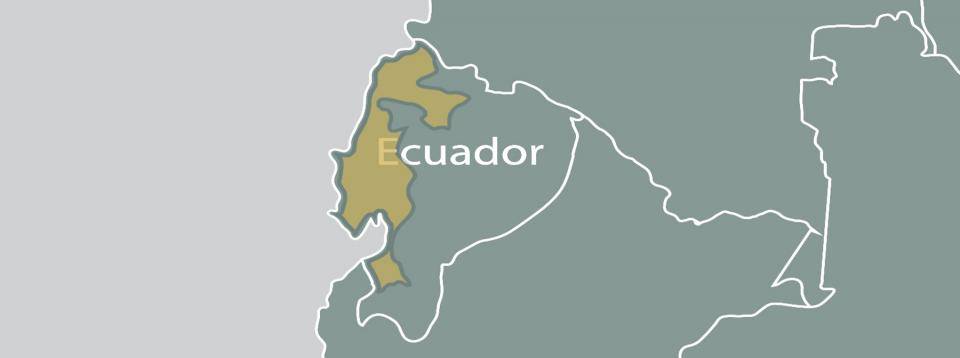  CALLEBAUT Ecuador map Cocoa Cultivation.