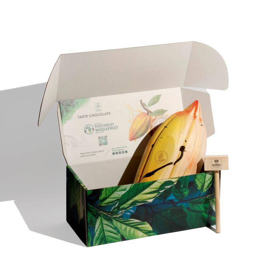 wholefruit chocolate PR box packaging