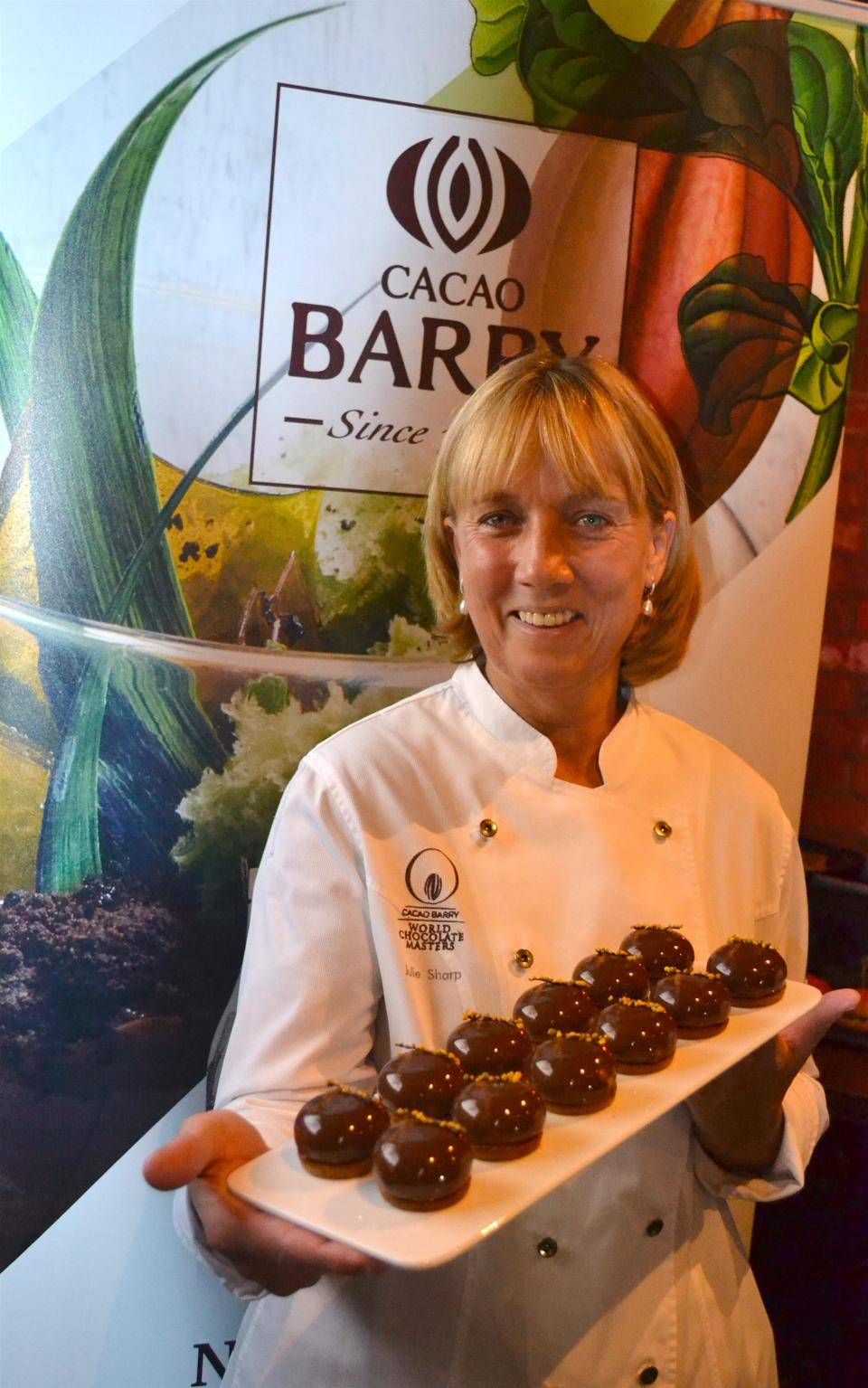 Julie Sharp created special desserts for the event