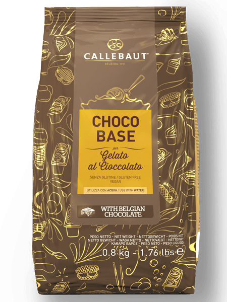Helado de chocolate clásico con ChocoBase negra