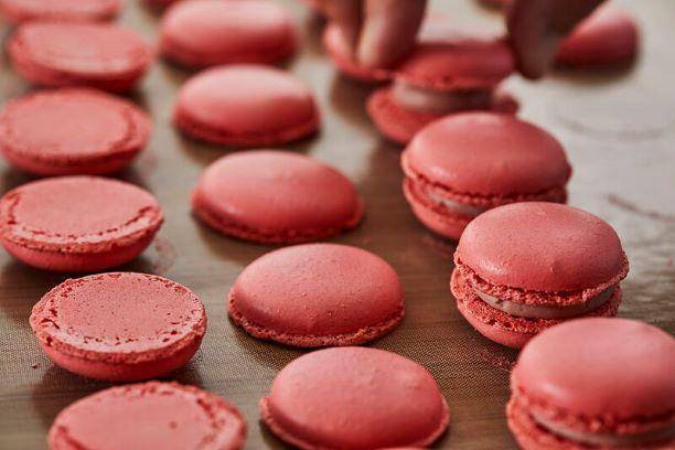 Démo Callebaut : Macarons Ruby