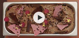 Callebaut Schokolade ChocoBase Eiscreme