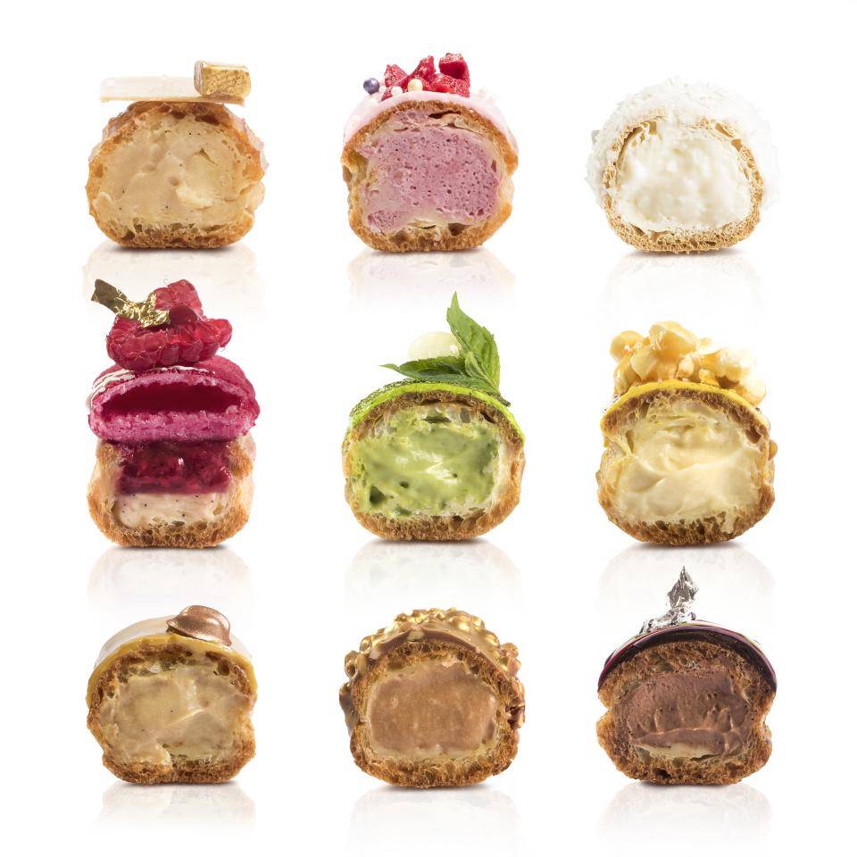 The inside of Maitre Choux eclairs. Photo: HdG Photography
