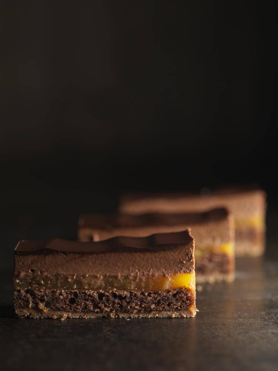 Apricot and Rosemary Delice. Photo: Jonathan Greyson