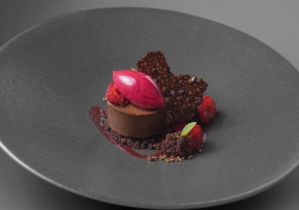 Chocolate, Raspberries and Szechuan Pepper. Photo: Laura Lajh Prijatelj