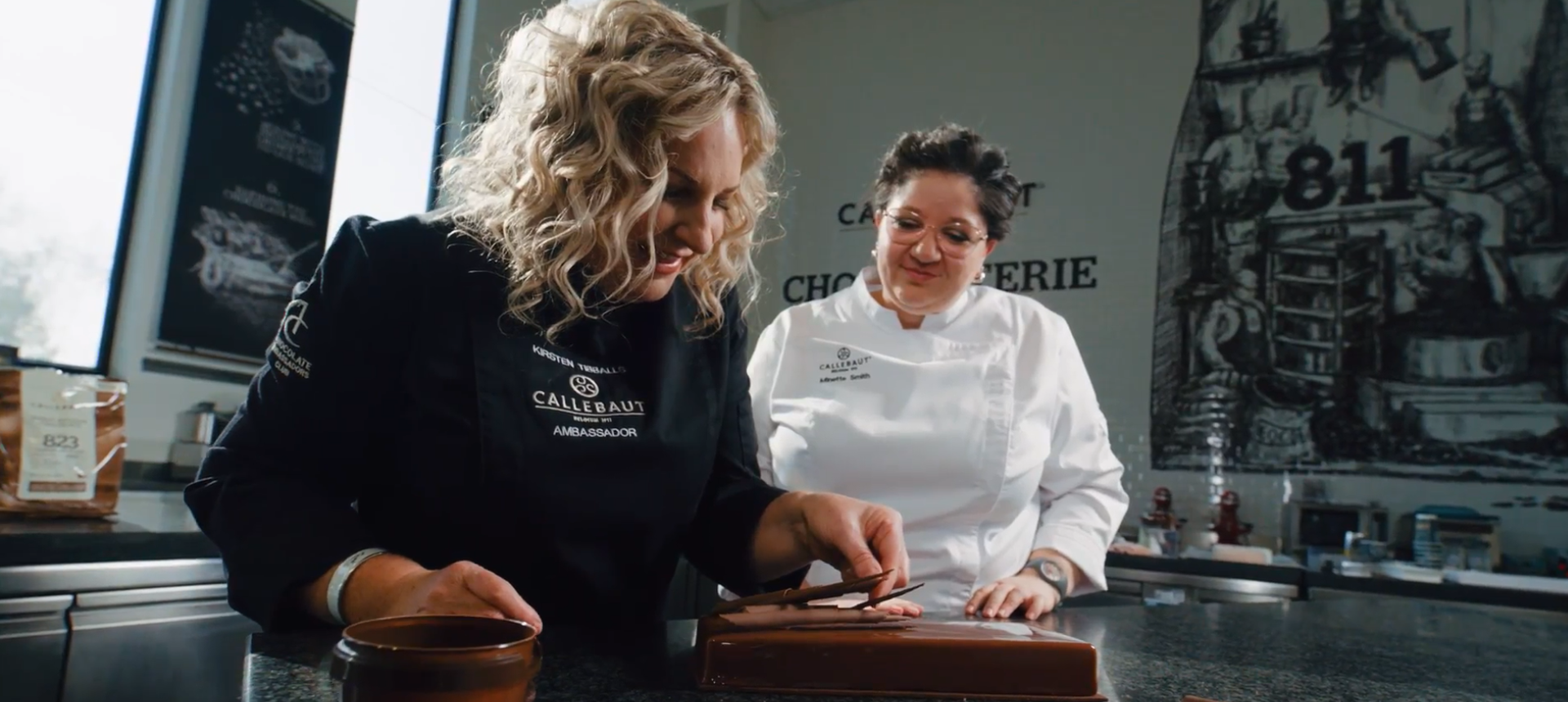 chef Kirsten Tibballs and chef Minette Smith