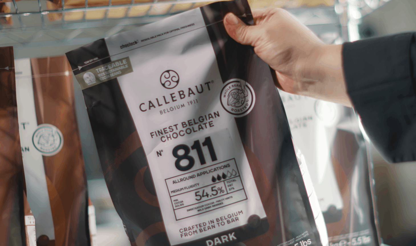callebaut 811 dark chocolate 