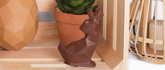 Moule Lapin Origami