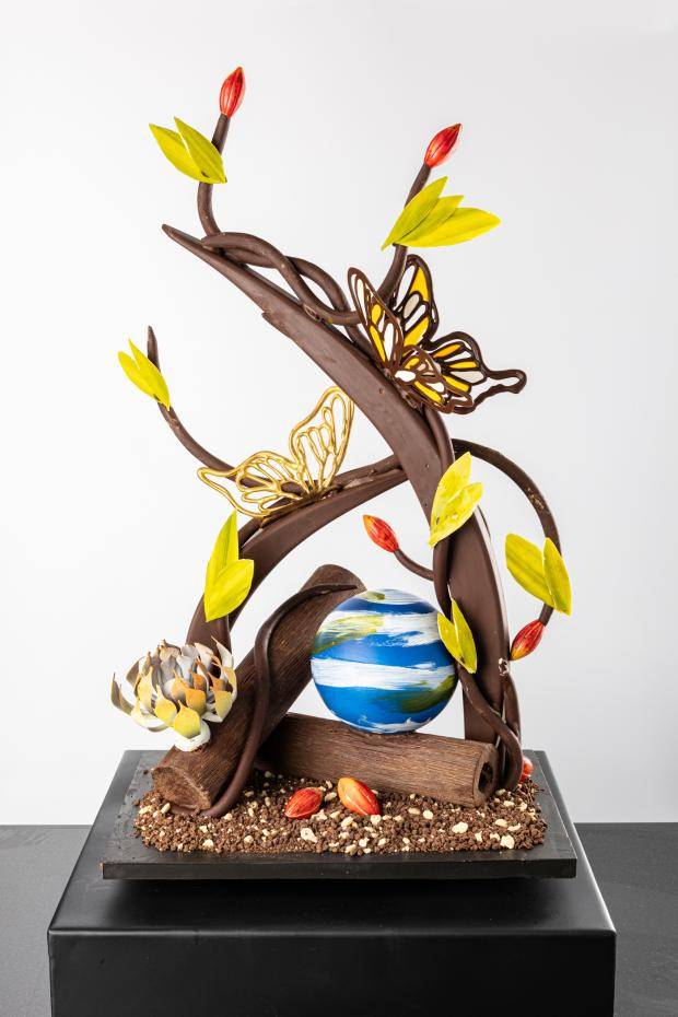 Chocolate Sculpture by John Almeida