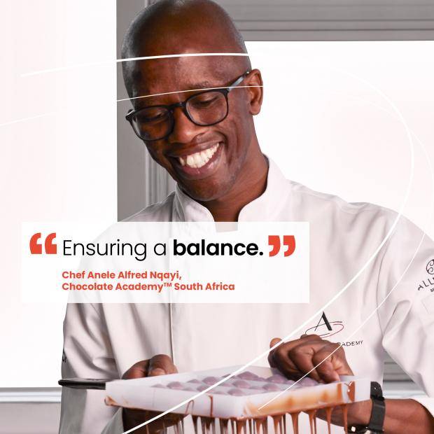 Chef Alfred Nqayi of Chocolate Academy™ South Africa