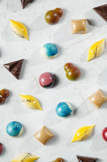 Bonbons Flatlay