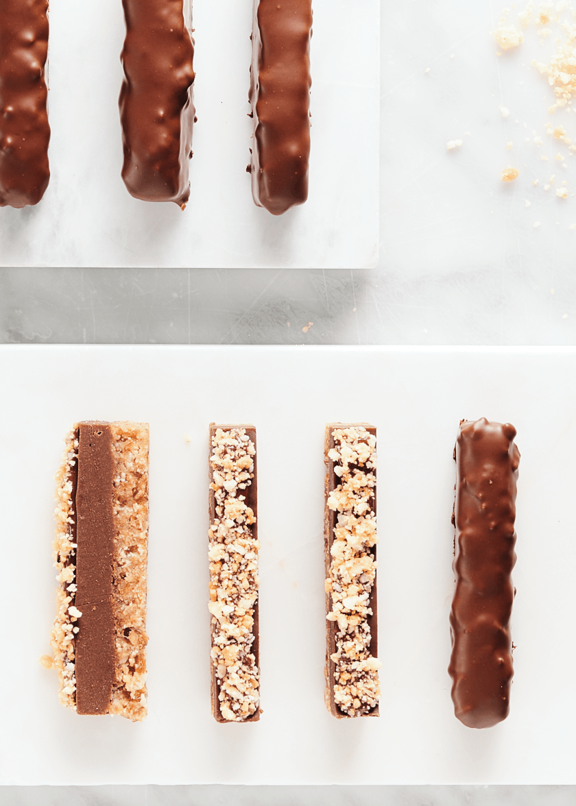 nuts chocolate bar by chef Minette Smith