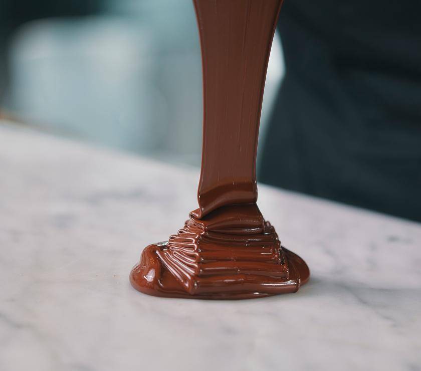 Chocolate fluidity callebaut