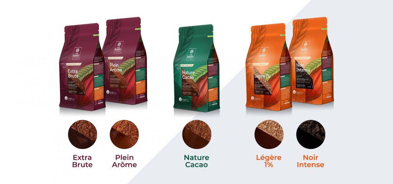 cacao powder collection
