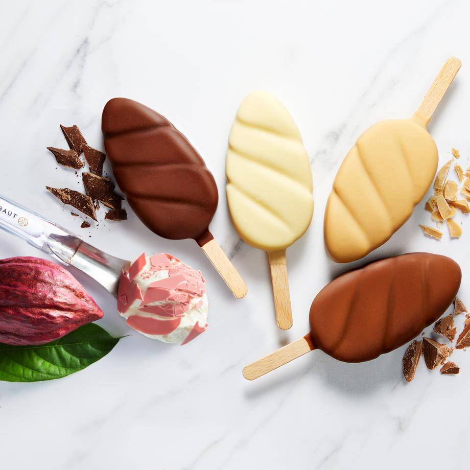 Callebaut Gelato, Real Belgian Chocolate Ice cream slider