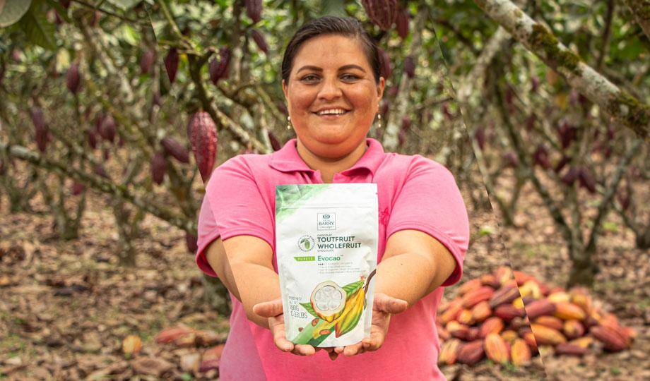 woman farmer wholefruit chocolate