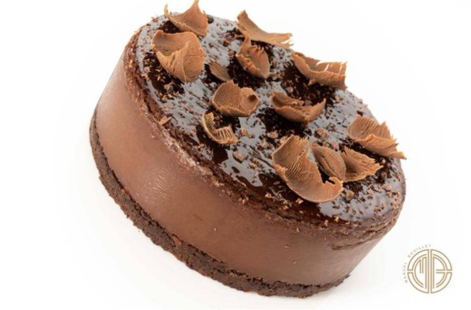 Chocolate Basque cheesecake
