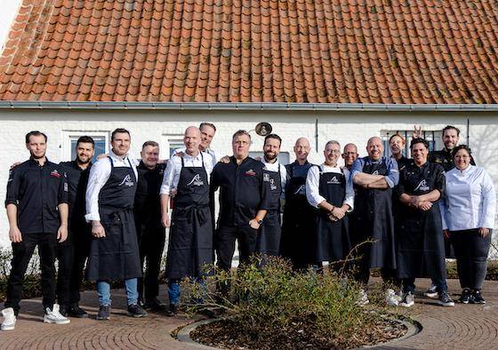 A group photo of Chocolate Academy Chefs and Ambassadors at the gathering in Belgium